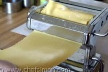 Ravioles de gambas - Etape 7