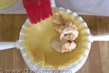 Ravioles de gambas - Etape 13