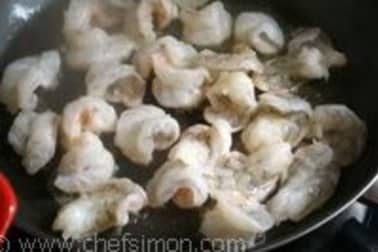 Ravioles de gambas - Etape 10