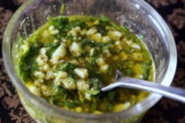 Artichaut à la vinaigrette - Etape 12