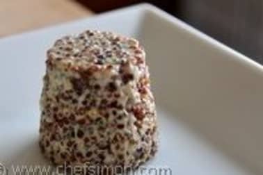 Flans de quinoa rouge - Etape 11