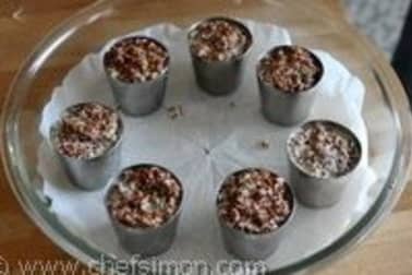 Flans de quinoa rouge - Etape 7