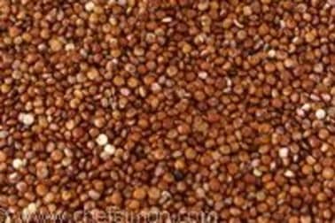 Flans de quinoa rouge - Etape 1