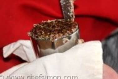 Flans de quinoa rouge - Etape 9