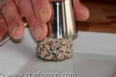 Flans de quinoa rouge - Etape 10