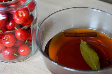 Cerises à l'aigre doux - Etape 6