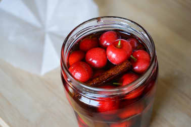 Cerises à l'aigre doux - Etape 7