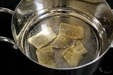 Jardinière de légumes : l'assemblage de la jardinière - Etape 1