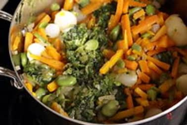 Jardinière de légumes : l'assemblage de la jardinière - Etape 9