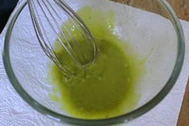 Mayonnaise à l'huile d'olive et moutarde aux herbes - Etape 4