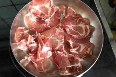 Oeufs cocotte, bacon, ciboulette - Etape 3