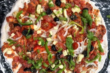 Pâte à pizza sans pétrissage à fermentation lente - Etape 7