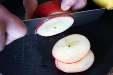 Millefeuille de Saint-Jacques à la pomme - Etape 2