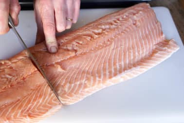 Saumon fumé au bois de hêtre - Etape 2