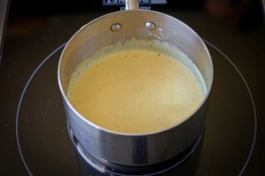 Médaillons de langouste et linguine au sabayon - Etape 5