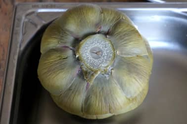 Artichaut à la vinaigrette - Etape 7