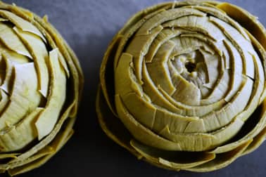 Artichaut à la vinaigrette - Etape 8