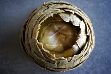 Artichaut à la vinaigrette - Etape 9