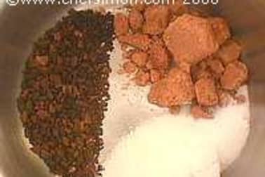 Crème brûlée à la chicorée - Etape 2