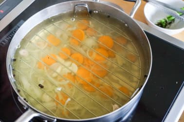 Darne de lieu noir pochée - Etape 5