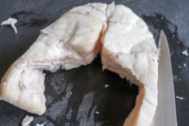 Darne de lieu noir pochée - Etape 11