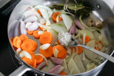 Darne de lieu noir pochée - Etape 2