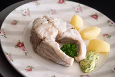 Darne de lieu noir pochée - Etape 12