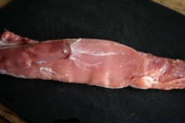 Parer et détailler un filet mignon - Etape 4