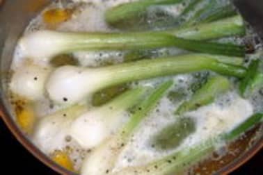 Echalotes fraîches étuvées - Etape 6