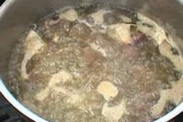 Gésiers de volaille confits - Etape 5