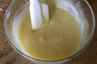 Gateau à l'orange et au chocolat blanc - Etape 1