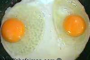 Oeufs à la poêle - Etape 5