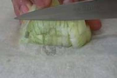 Ciseler une échalote ou un oignon - Etape 10