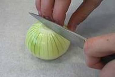 Ciseler une échalote ou un oignon - Etape 7