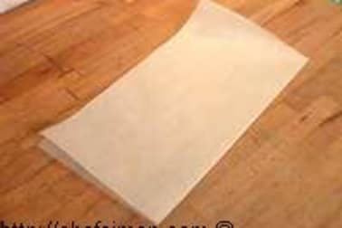 Découper un disque de papier sulfurisé - Etape 2