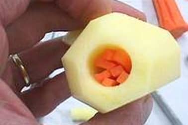 Pommes fondantes farcies - Etape 5