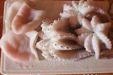 Préparation du poulpe - Etape 11