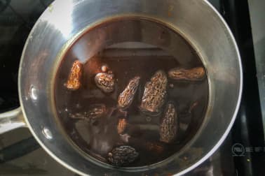 Ris de veau aux morilles - Etape 4