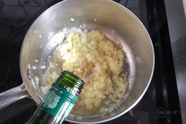 Fricassée de ris de veau aux morilles - Etape 4