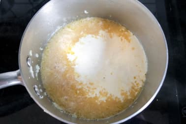 Fricassée de ris de veau aux morilles - Etape 5