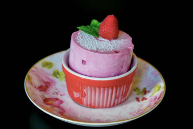 Soufflé glacé aux fruits rouges - Etape 8