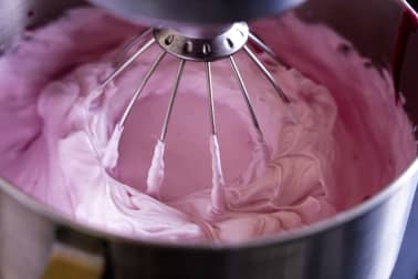 Soufflé glacé aux fruits rouges - Etape 5