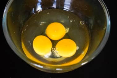 Appareil à crème prise salé - Etape 1