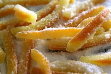 Ecorces d'oranges confites - Etape 9