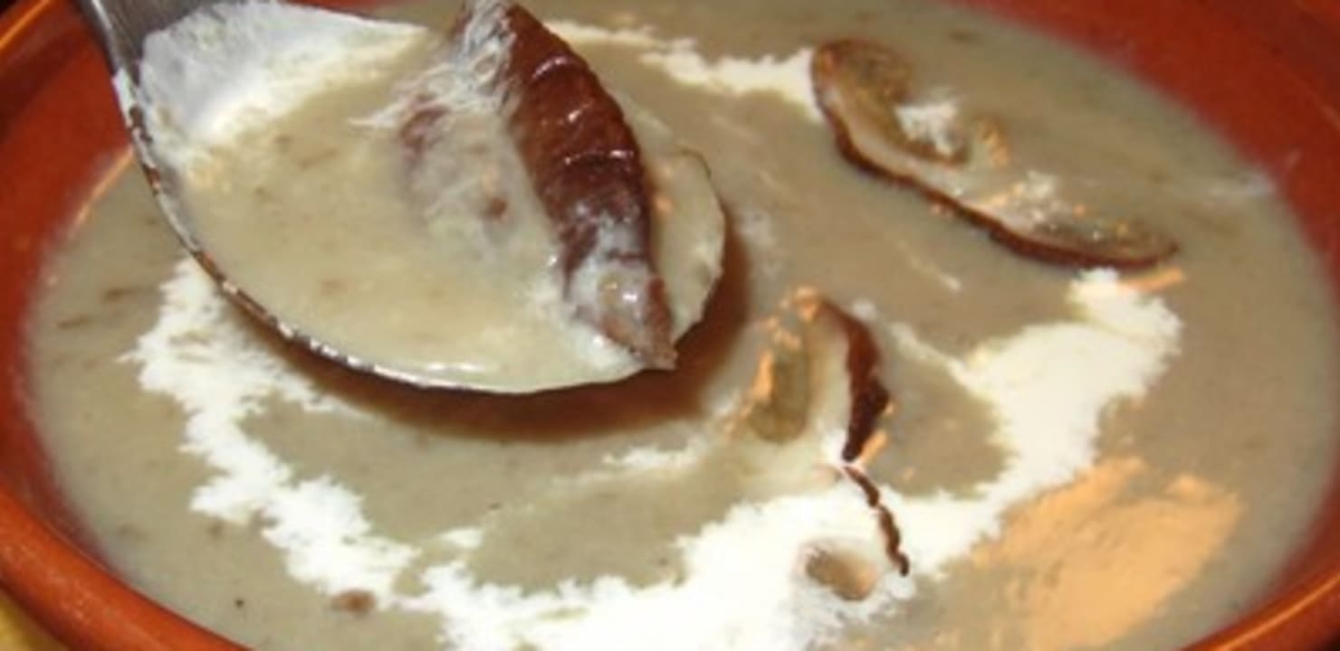 Veloute de cepes chef simon cheap