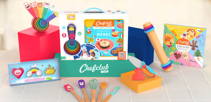 Promotion Chefclub Kids Coffret Kids C'est la fête toute l'année !