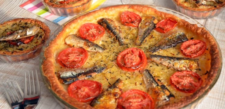 Recette de sardines - Cuisson de la sardine