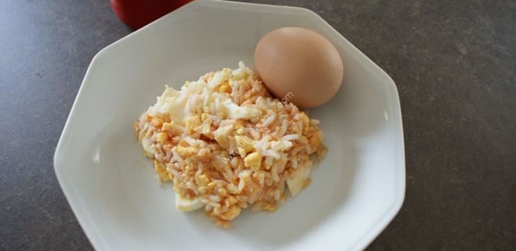Riz Oeufs Durs Ketchup Au Thermomix Facile Et Rapide Recette