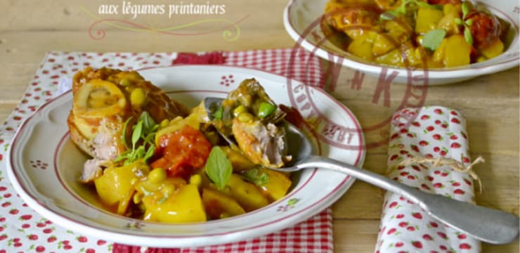 Jarret Veau En Osso Bucco Printanier A L Omnicuiseur Recette Par