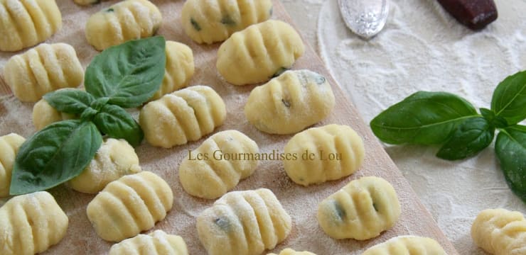 Gnocchis Au Basilic Recette Par Les Gourmandises De Lou
